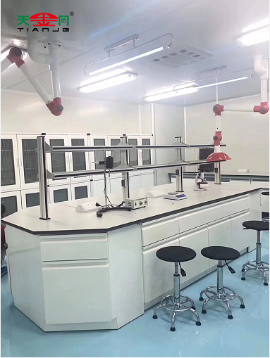 实验室如何规划？看看工具柜厂家天金冈为某实验室规划的场景图就够了